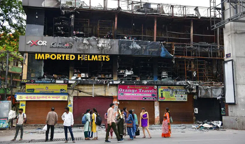 Ameerpet fire causes losses worth several crores, inquiry underway