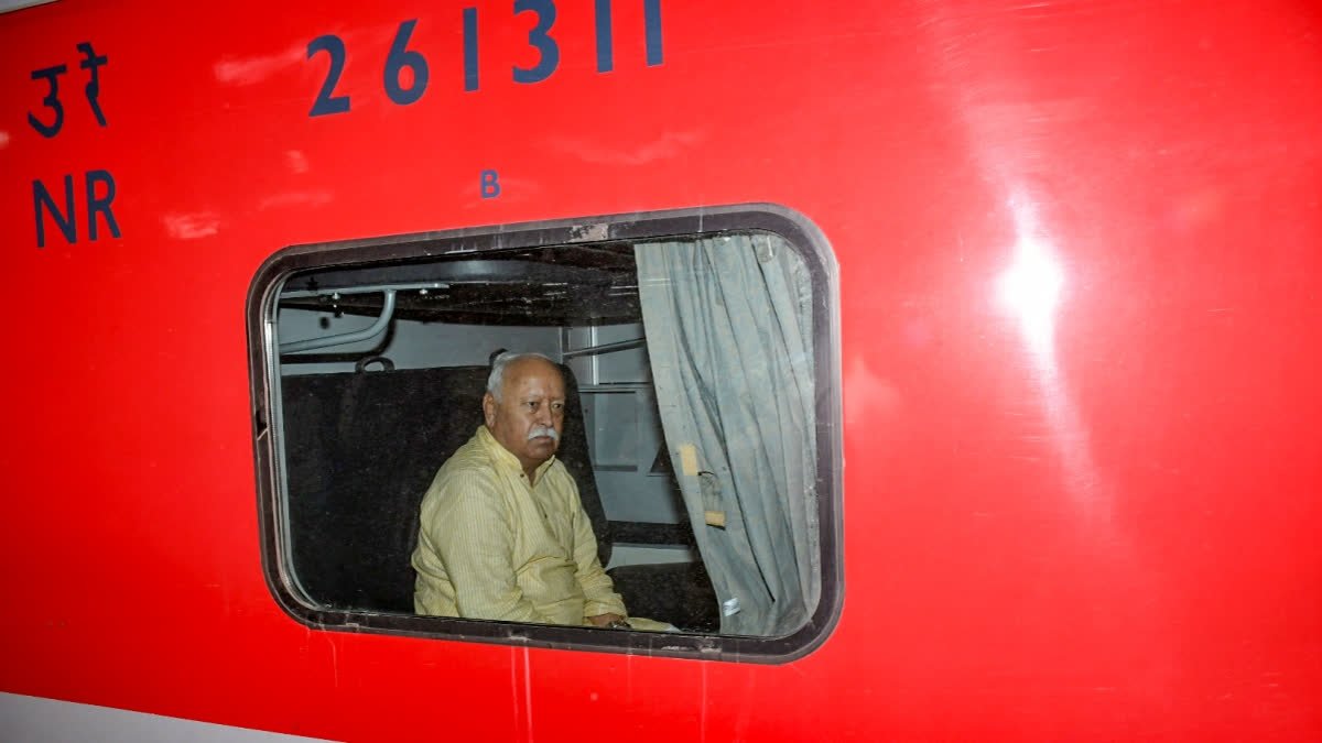 Stone Pelted At Shatabdi Express With RSS Chief Mohan Bhagwat On Board; CCTV Footage Being Examined