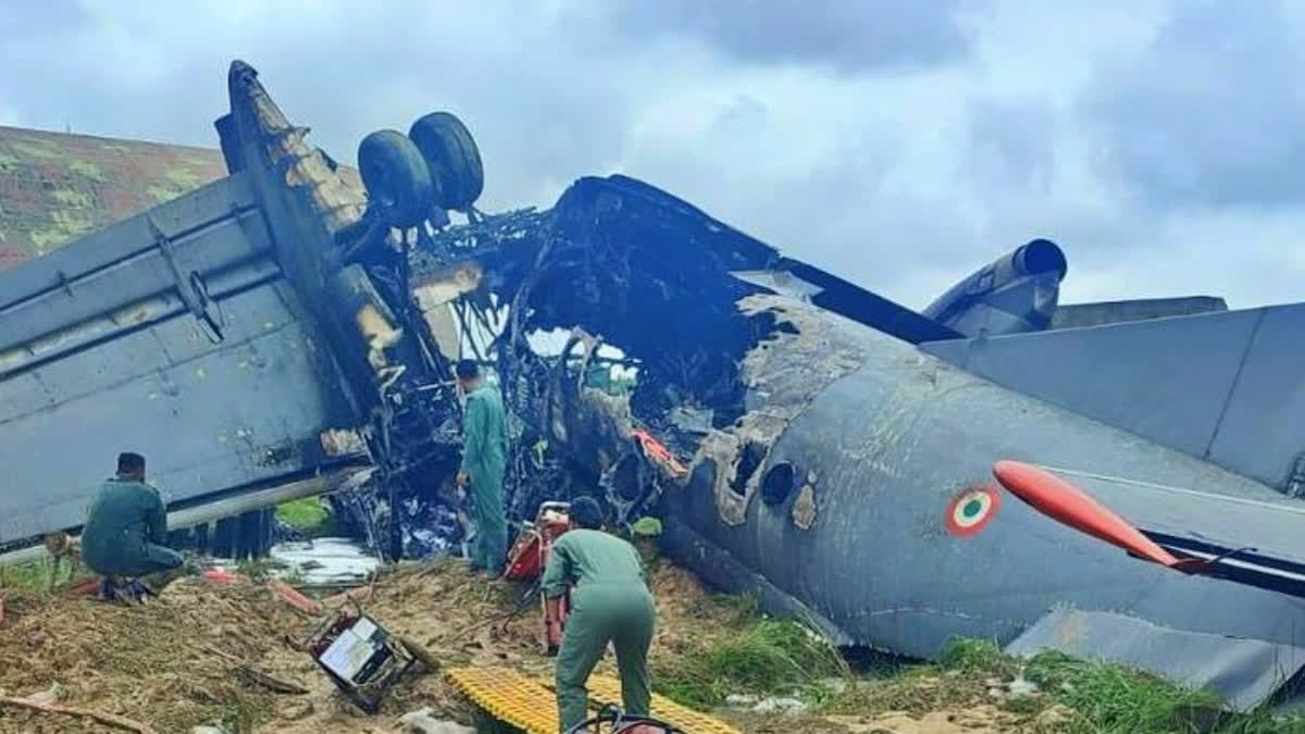 Indian Air Force's AN-32 Aircraft Crashes In Assam, Pilot Feared Dead
