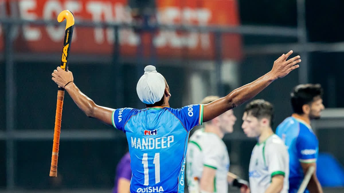 FIH Hockey Pro League: Manpreet Enters Record Books As India Defeat Germany 3-1