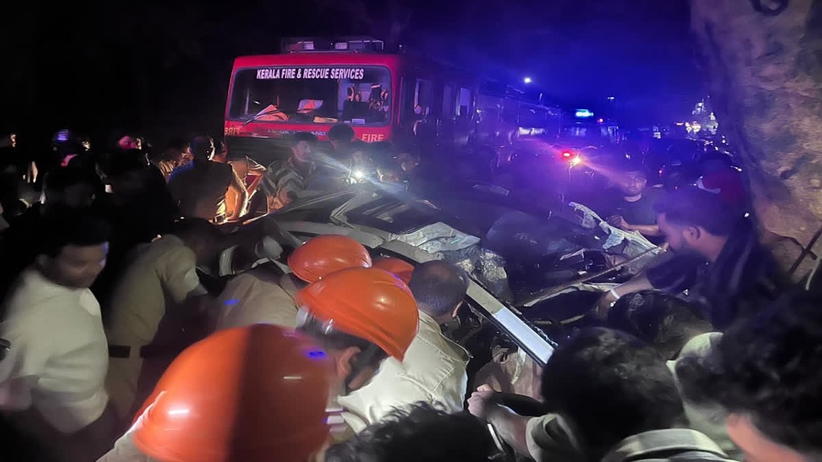 Four Dead, One Critical As Speeding Car Rams Into Tree In Kerala’s Kannur