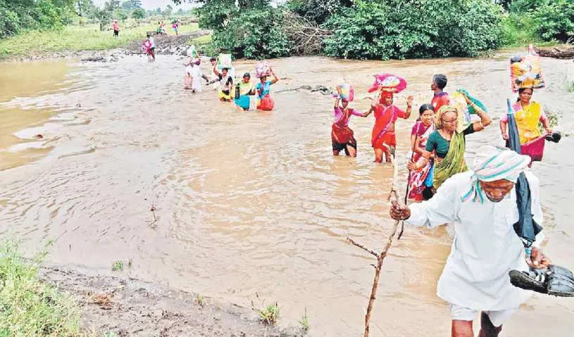 Heavy rains continue to throw life out of gear in erstwhile Adilabad