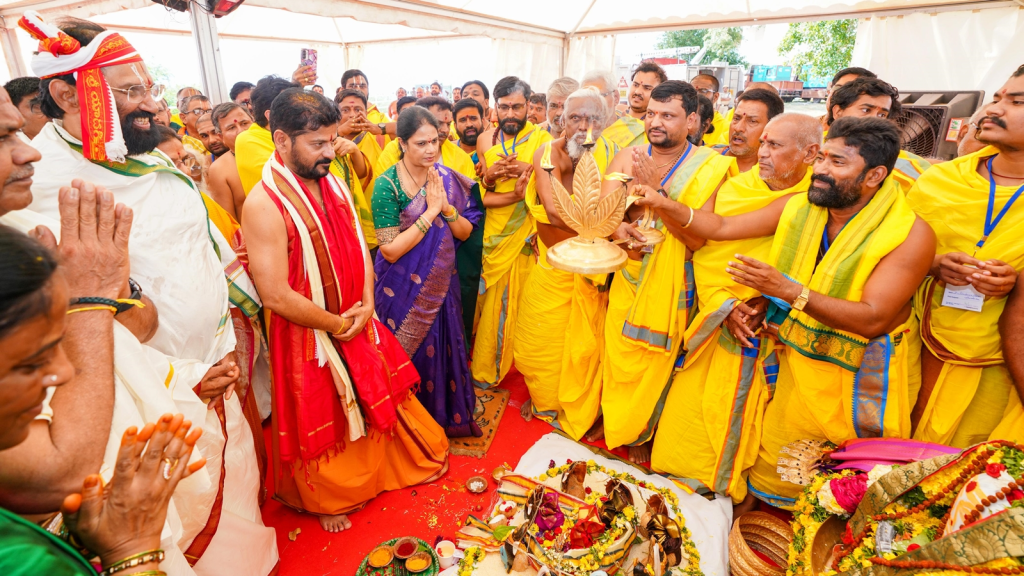 Telangana CM Revanth Reddy’s ritual for rain has given BRS fodder to target him