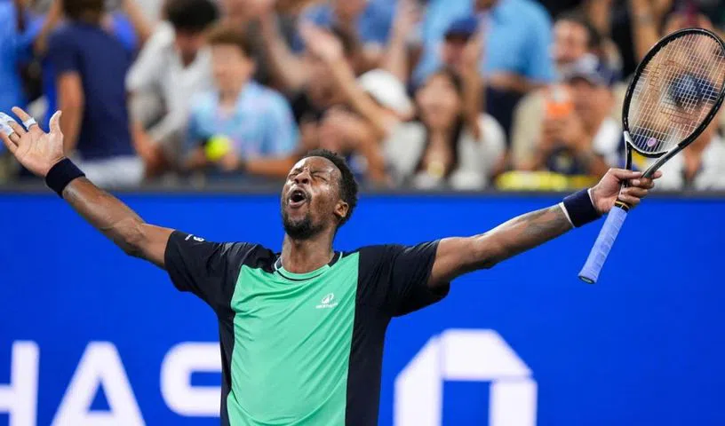 Gael Monfils beats Adolfo Daniel Vallejo on 40th birthday